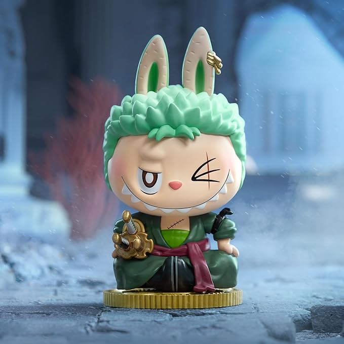 POP MART The Monsters × One Piece Series Figures 12PCs Blind Box Figures, Random Design Action Figures Collectible Toys Home Decorations, Holiday Birthday Gifts for Girls and Boys, Whole Set