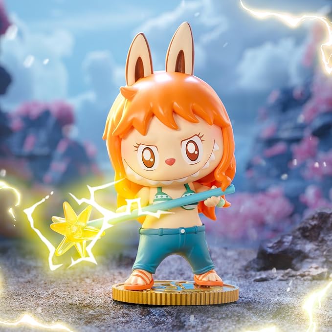 POP MART The Monsters × One Piece Series Figures 12PCs Blind Box Figures, Random Design Action Figures Collectible Toys Home Decorations, Holiday Birthday Gifts for Girls and Boys, Whole Set