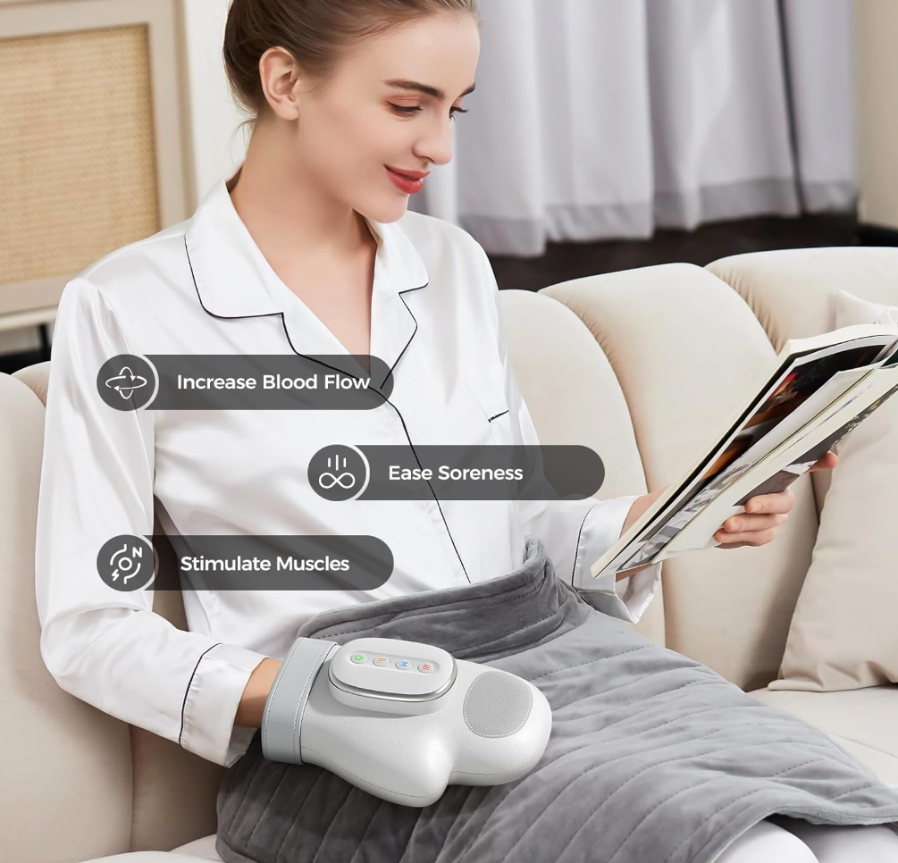 Hand Massager with Heat and Compression, Ideal Gift for Hand Massage Finger Massager Hand Therapy Equipment, Hand Wrist Muscles Massagers for Arthritis & Carpal Tunnel